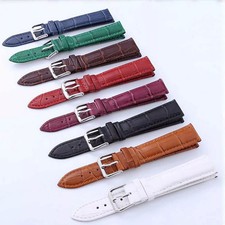 CINTURINO OROLOGIO VERA PELLE UNIVERSALE DONNA UOMO 12 14 16 18 20 22 24MM
