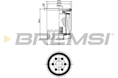 Bremsi filtro olio per fiat - olio,