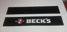 Tappetino Barmat Running Scola Bicchieri Pubblicitario Birra Tedesca Beck's