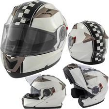 Casco modulare moto doppia - casco,