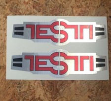 COPPIA ADESIVI TESTI SERBATOIO