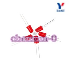 1PCS 5MM rosso rosso tubo alta