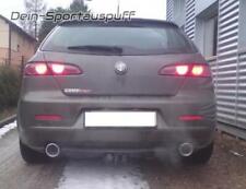 Alfa Romeo 159 berlina Sportwagon Ulter Duplex Scarico Sportivo 05- 90mm Rotondo