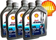 OLIO Shell ULTRA Advance 10W40