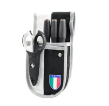 Marsupio INTERCABLE  con giraviti SLIM e forbice F1 SQUADRA bianconero 19136-CJ