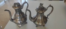 eleganti teiere in argento