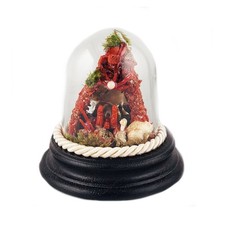 Presepe natività corallo rosso naturale presepe artigianale Torre del Greco