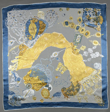 Magnifique foulard vintage "