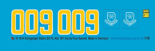 Peddinghaus decals 1814 - peddinghaus-decals,