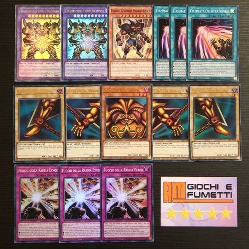 Lotto exodia proibito in - exodia,