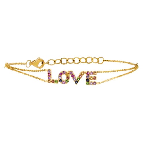 Bracciale amore oro rosa - bracciale,