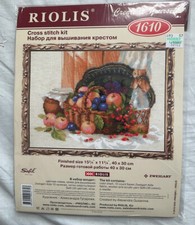 Riolis Kit Punto Croce Contato