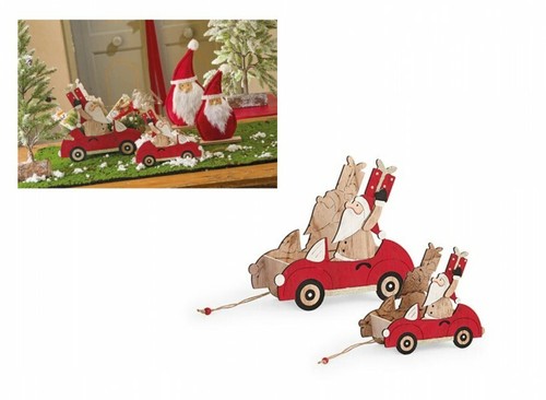 Slitta legno babbo - 1,