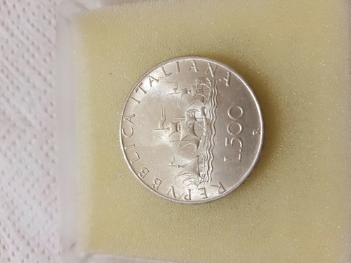 Moneta 500 lire - 500, argento
