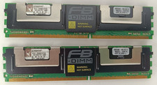 Memoria Ram Dimm Kingston KTH-XW667LP 2 x 2gb 2RX8 PC2-5300F 1.8v ECC DDR2
