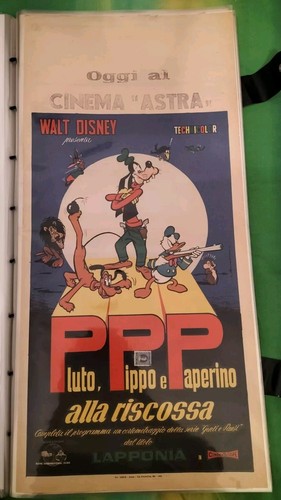 Locandina originale film - originale, pippo