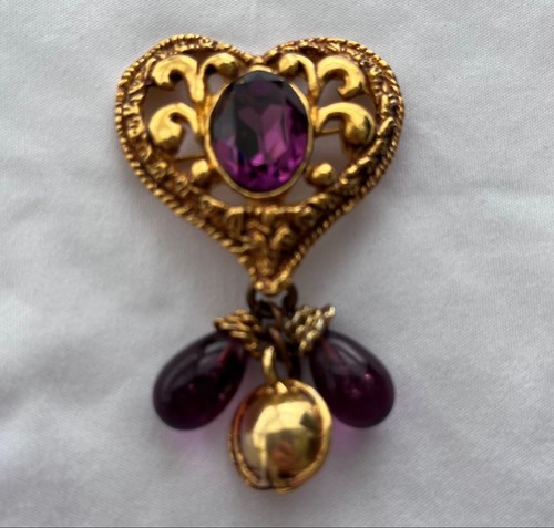 Christian lacroix spilla cuore - lacroix,