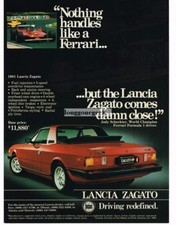 1981 Lancia Zagato Red Vintage