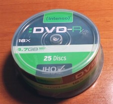 Confezione di n. 25 DVD-R