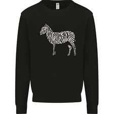 A Zebra Uomo Felpa Maglione
