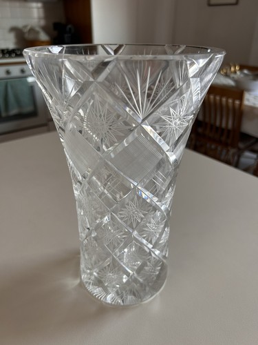 Vaso vintage cristallo - vaso,