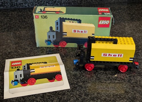 Lego trains tanker wagon - lego, 4.5v