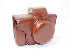 Custodia fotocamera in pelle