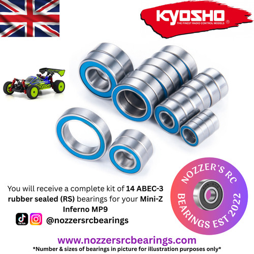 Kit cuscinetti completo kyosho - kit,