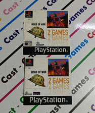 PS1 HOGS OF WAR + WORMS PAL UK