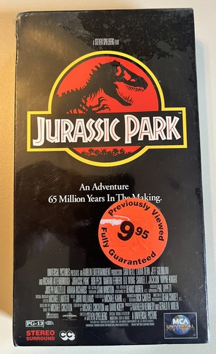 Jurassic park vhs sealed - park,