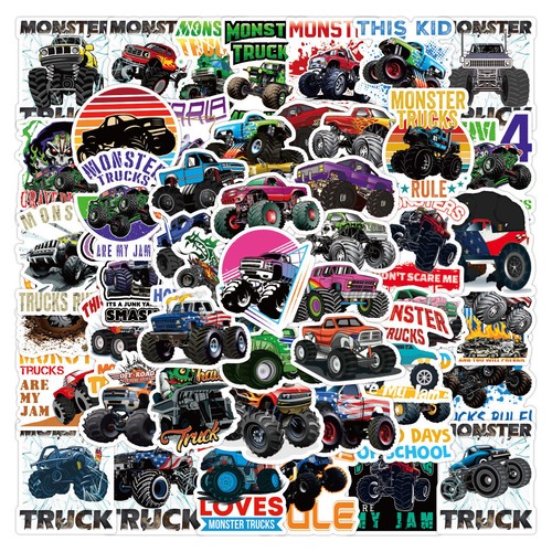 Pezzi adesivi monster - pezzi,
