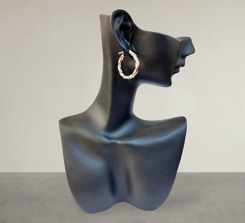 Orecchini donna oro bianco - bianco, 18
