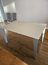 Tavolo Allungabile Bontempi Casa Cruz 140x90 - Cristallo Velvet