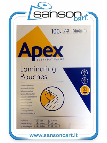 Apex 100 pouches 30x42cm - pouches, a3