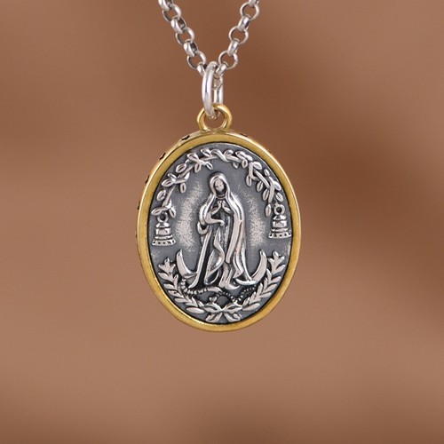 Medaglia vergine maria croce - medaglia,