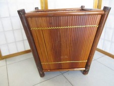 PORTA VASO BAMBU PER  ESTERNO ED  INTERNO CM 40C40X40 H PORTA PIANTE