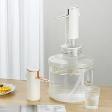 Dispenser erogatore d' acqua rubinetto elettrico per boccioni ricaricabile usb