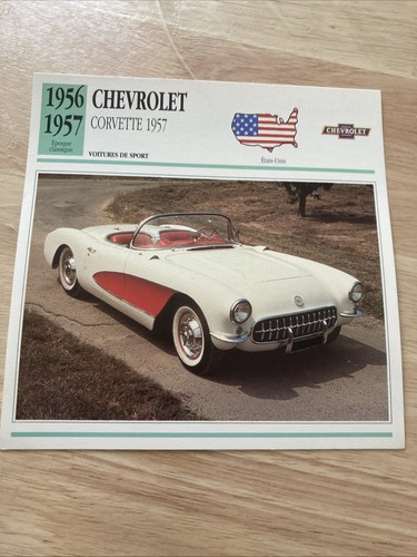 Chevrolet corvette 1957 - 1957, /