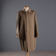 Corneliani Trench Uomo Second Hand Cotone Lana Taglia 50 Italia Originale