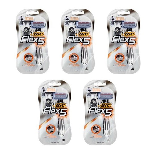 15pz bic flex rasoio - 15pz,