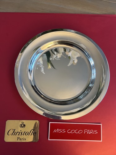 Plat christofle très bel - plat,