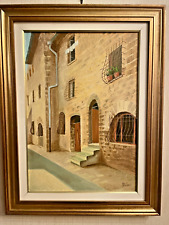 Giancarlo Milani – "Via nel borgo" – Dipinto Olio su Tela
