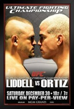 UFC 66 LIDDELL VS. ORTIZ - ULTIMATE COMBAT CHAMPIONSHIP 11X16 PPV FIGHT POST