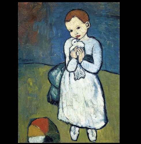 Pablo picasso bambino con - pablo,