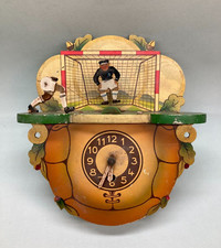 OROLOGIO CUCù 1936 OLIMPIADI BERLINO CALCIO PORTIERE NAZIONALE ITALIA - ROTTO !!