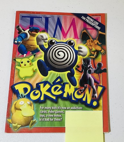 1999 pokemon time magazine - 1999,