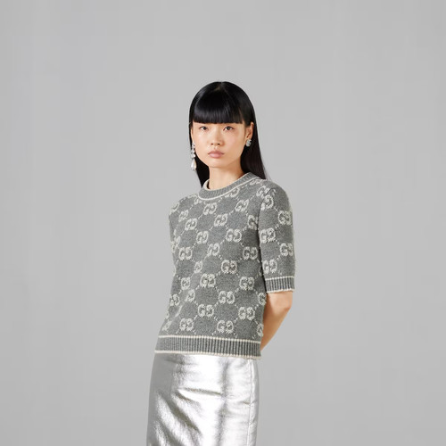 Maglione girocollo gucci - maglione, gg
