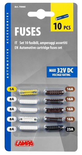 Set fusibili siluro - set, 10