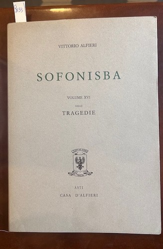 Alfieri vittorio sofonisba - alfieri, vittorio,