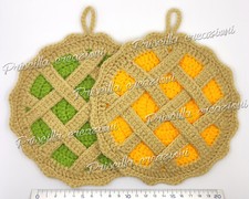 Coppia di presine cucina in